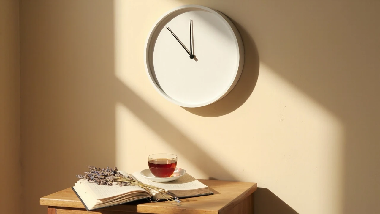Zegar wskazujący godzinę 8:08, symbol lustrzanej godziny w numerologii
